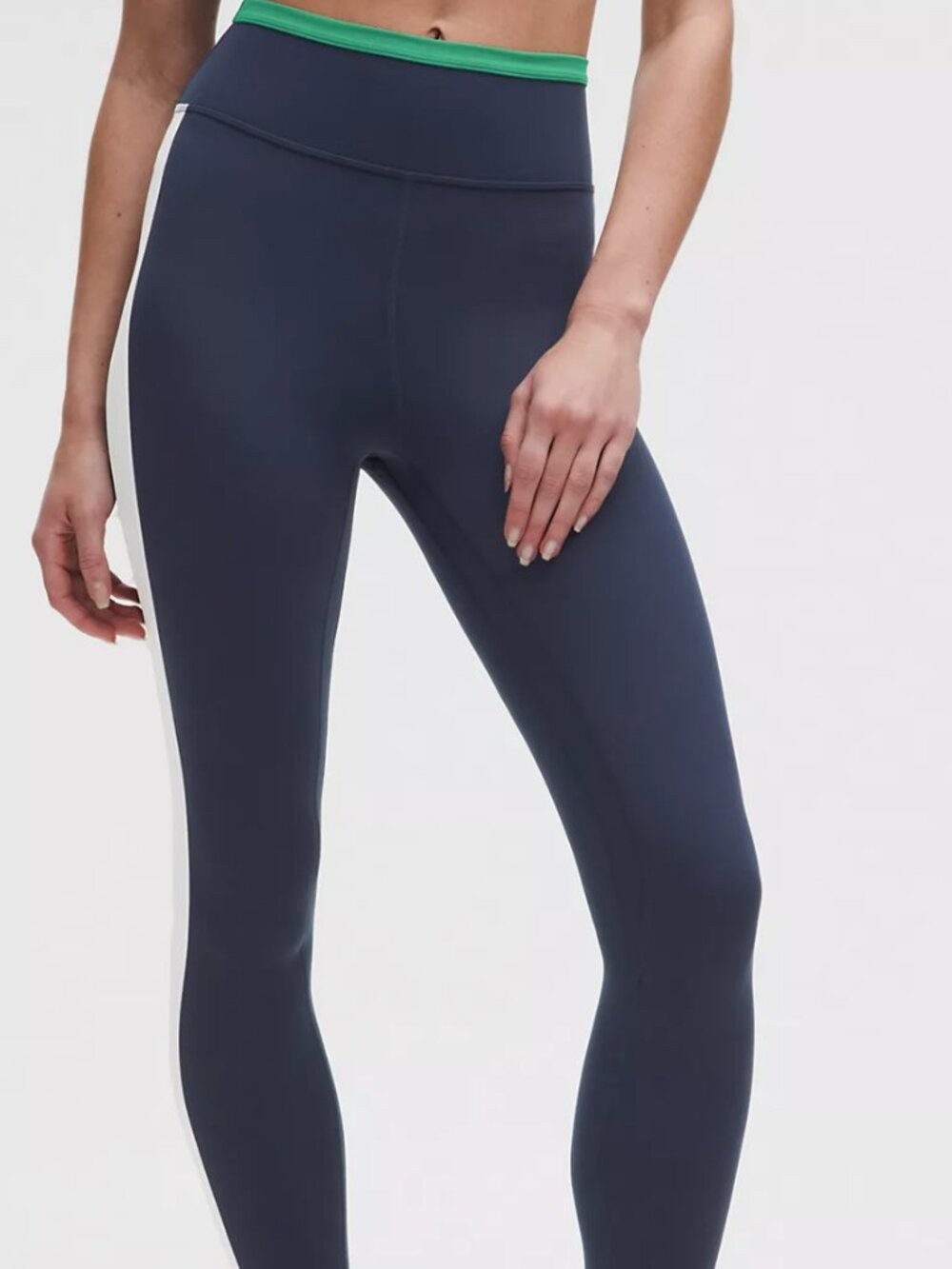 Lululemon Leggins High Waisted Color Block